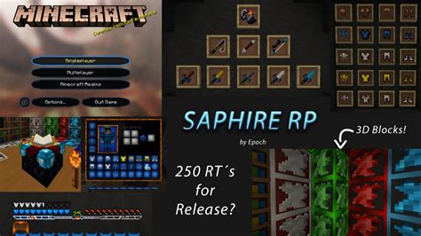 Saphirepack1718 Minecraft Resource Pack Pvp Resource Pack