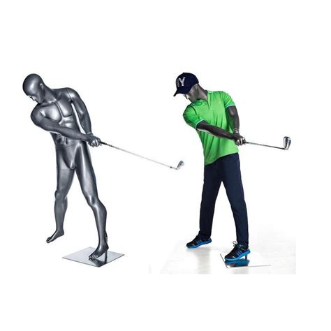 Male Abstract Golf Mannequin Mm Golf03 Mannequin Mall