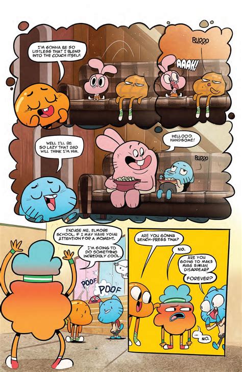 preview the amazing world of gumball vol 1 tp all the amazing world of gumball