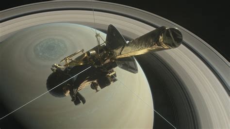 Cassini Spacecraft Starts Weaving Between Saturn And Its Rings Wbur News