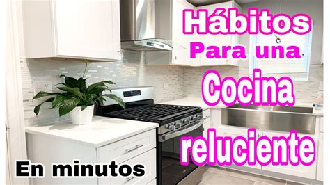 HABITOS PARA UNA COCINA IMPECABLE COMO MANTENER TU COCINA LIMPIA Y