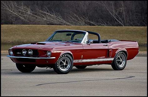 1967 Shelby Gt 500 Convertible Project Red Hot