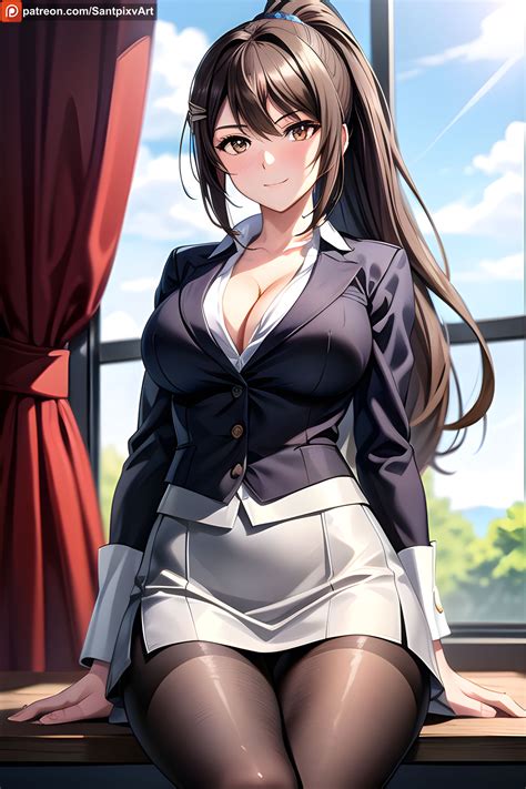 Chabashira Sae In Office Classroom Of The Elite By Santpixv On Deviantart