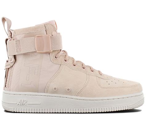 Shop the latest nike beige air force 1 sage low sneakers trends with asos! Nike Air Force 1 MID SF AF1 Damen Sneaker AA3966 201 Beige