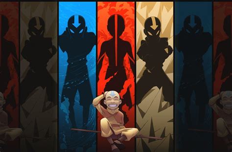 Aang Air Bending Avatar The Last Airbender Wallpaper