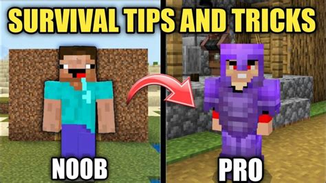 Best Survival Tips And Tricks Which Make You Pro In Minecraft