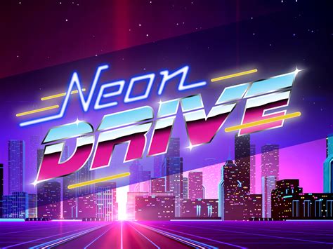 Neon Drive 80s Style Arcade Game Ios Ipad Moddb