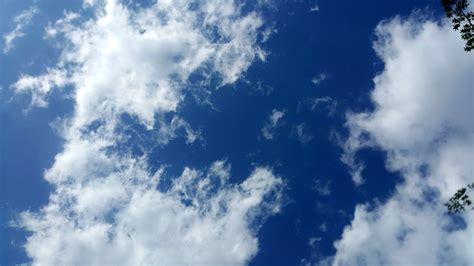 Blue Clear Clouds Cloudy Sky Sunny Wallpaper And Background