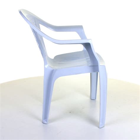 Indoor Outdoor Plastic Chairs Garden Patio Stacking Strong Armchair