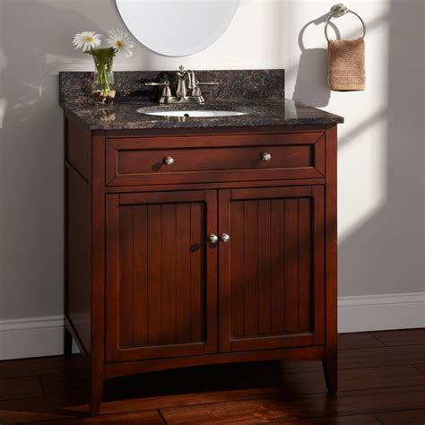 The premier collection sinks are the perfect combination of quality, durability 30in. 30+Halifax+Cherry+Vanity+Cabinet+with+Undermount+Basin ...