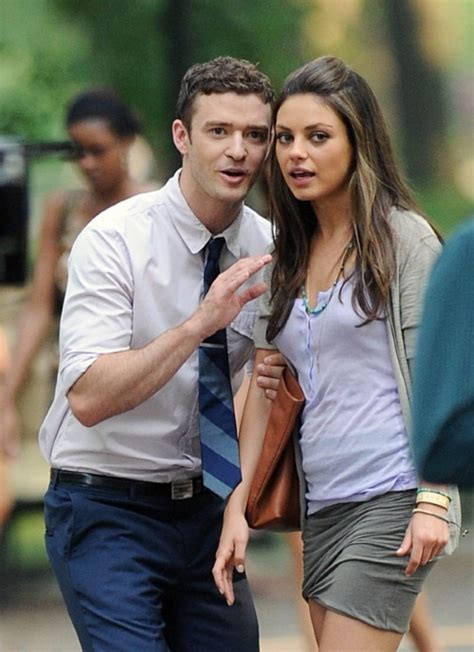 Reality By Rach Justin Timberlake And Mila Kunis Are Friends With