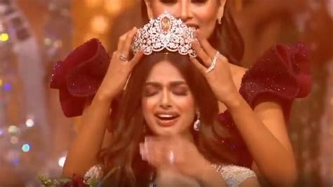 Indias Harnaaz Sandhu Crowned Miss Universe 2021