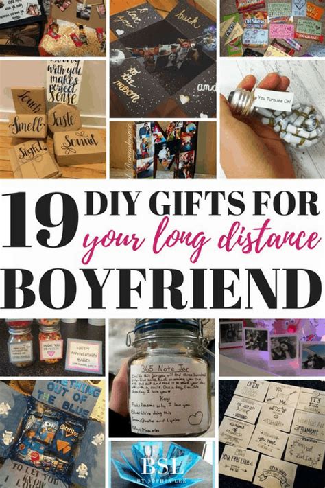 The best way to find a new homemade gift is from craft: 19 DIY Gifts For Long Distance Boyfriend That Show You ...