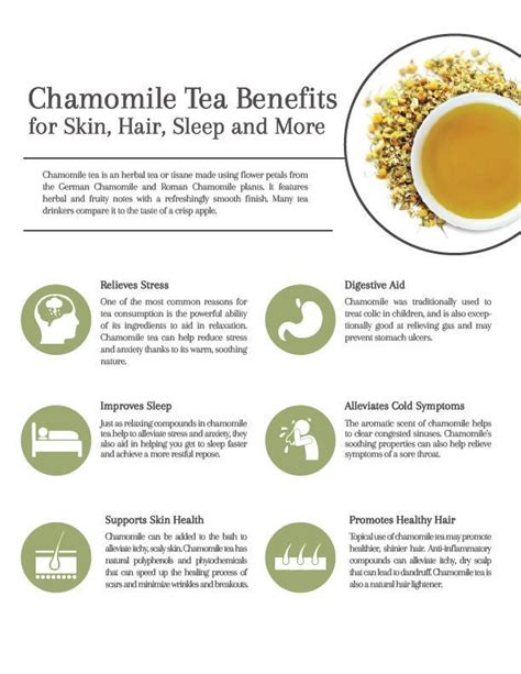 Chamomile Tea Benefits Healthy Skin Hair Sleep And More