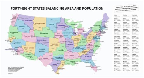 List Of Contiguous States Including Dc Of The Us In