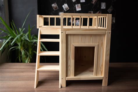 Modern Two Story Dog House Etsy