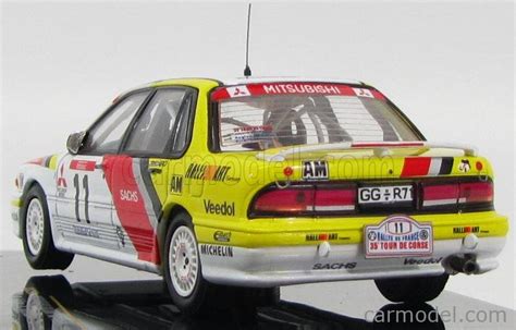 ixo models rac223 scala 1 43 mitsubishi galant vr 4 n 11 rally tour de corse 1991 r holzer k