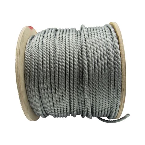 Galvanised Wire Rope 100m 25mm 6x7 Securefix Direct