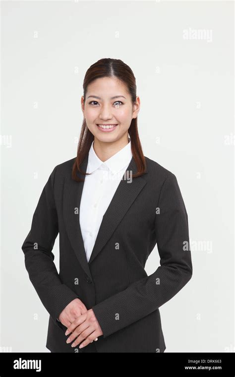 Japanese Business Woman Stock Photo Alamy