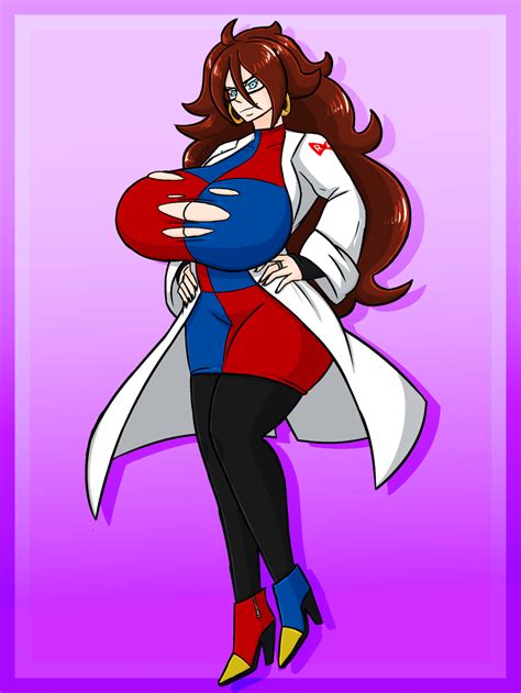 Android 21 By Tourin17 Body Inflation Know Your Meme