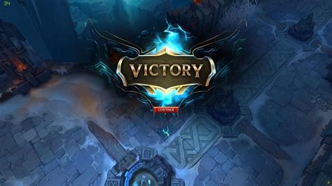 League Of Legends Victory Screen