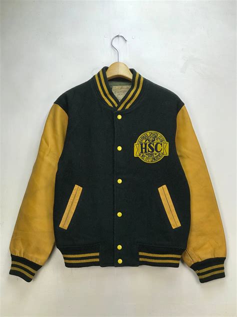 Vintage Vintage Harvard Sport Club Varsity Jacket Grailed