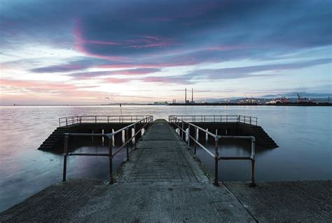 Clontarf Pier Ireland Photograph By Stefan Schnebelt