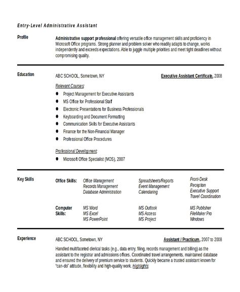 Start by examining this helpful admin officer cv example displayed here for your benefit. Admin Resume In Word format | williamson-ga.us