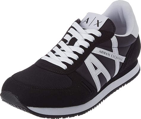 Ax Armani Exchange Mens Lace Up Logo Sneaker Fashion