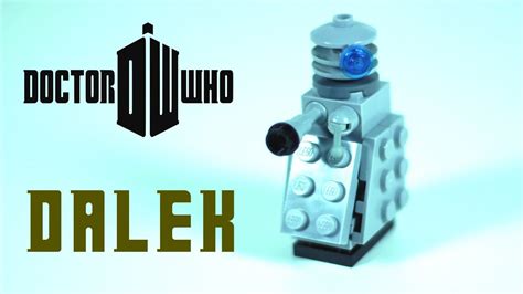 How To Make A Lego Dalek Doctor Who Mini Moc Youtube