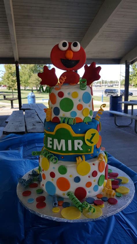 Maybe you would like to learn more about one of these? Elmo cake 1st birthday | Elmo cake, Cake, 1st birthday