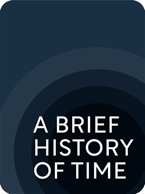 A Brief History Of Time Book Summary By Stephen Hawking