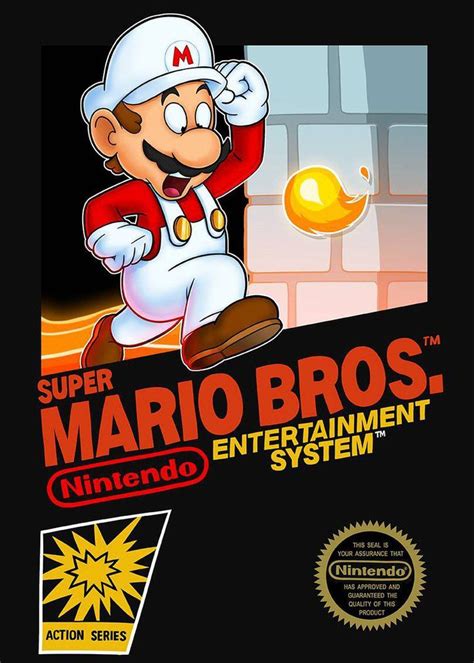 This Is My Reimagined Version Of The Original Super Mario Bros Nes Box Art I Hope To