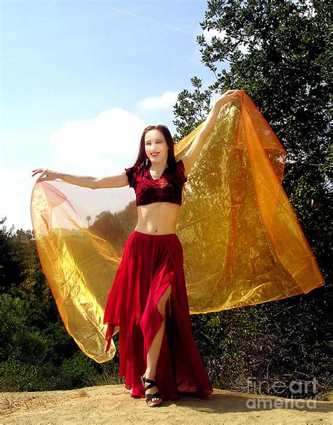 Belly Dance With Veil Practice Photograph By Sofia Metal Queen