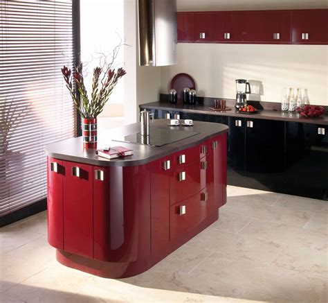 Anne Blog Red Gloss Kitchen Cabinets A Bold And Modern Choice For