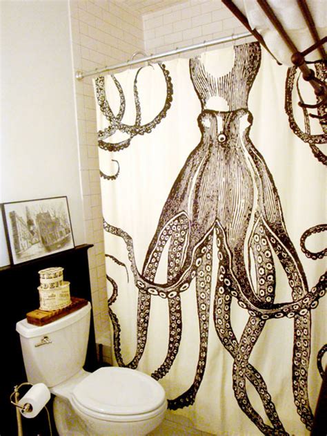 Check spelling or type a new query. Octopus Shower Curtain - Eclectic - bathroom - Design Sponge