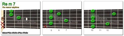 Acorde Re Menor Séptima Dm7 Manual Guitarra Eléctrica