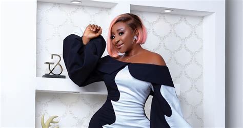 Ini Edo S 39th Birthday Celebration Includes Slit Skirt Crop Top And Pink Hair Fpn