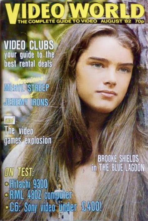 Brooke Shields In A Still From The Blue Lagoon Covers Video World