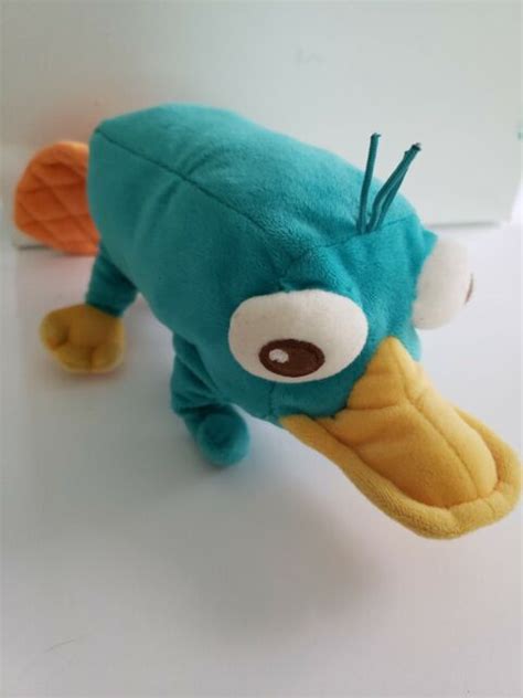 Perry The Platypus Plush Stuffed Animal Disney Phineas And Ferb 12 For