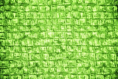 Lime Green Abstract Squares Fabric Texture Picture Free Photograph