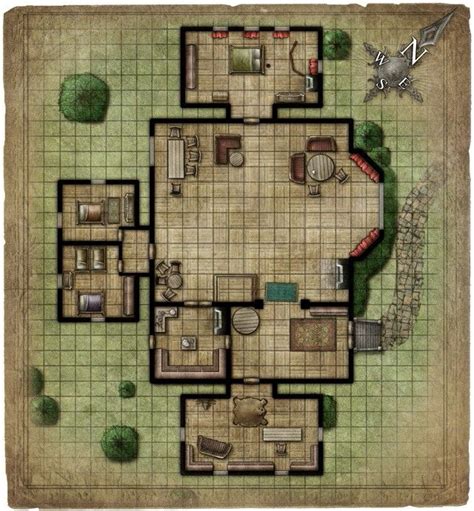 Establishment Dnd Fairytale Fantasy Fantasy Map Floorplan