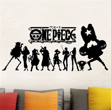 Sticker Mural One Piece Mugiwara Shadows 2 Laboutique Onepiece