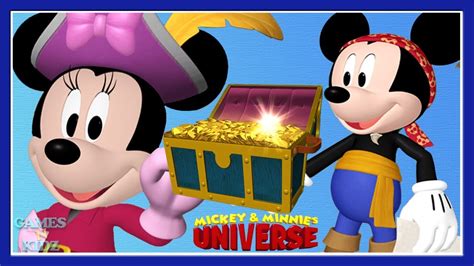 Mickey And Minnie Mickey Mouse Clubhouse Pirates Treasure Chest Hunt