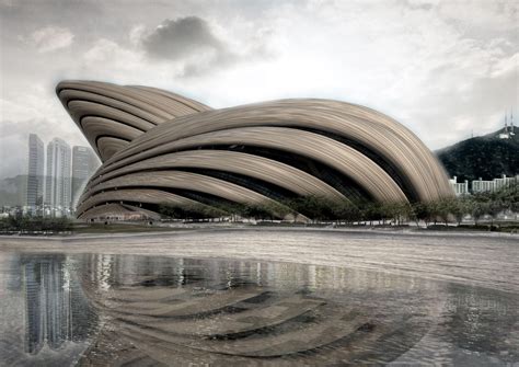 World Of Architecture Amazing Architecture Busan Opera House By Ooda