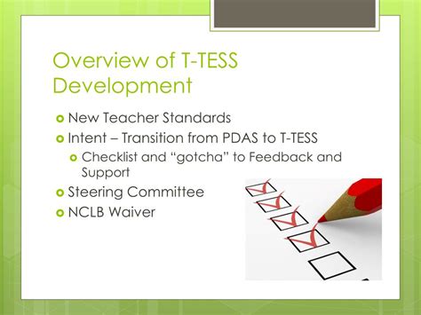 Ppt Overview Of The T Tess Appraisal System Powerpoint Presentation