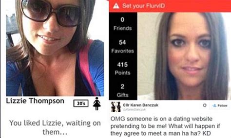 Karen Danczuks Selfies From Twitter Being Stolen And Used On Dating