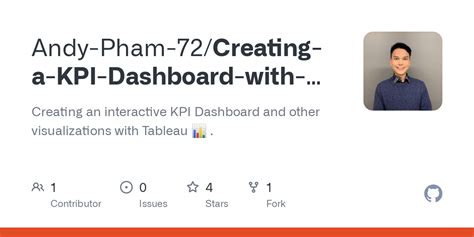 GitHub Andy Pham 72 Creating A KPI Dashboard With Tableau Creating