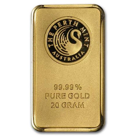 The Perth Mint Gold Bar 20 Gr