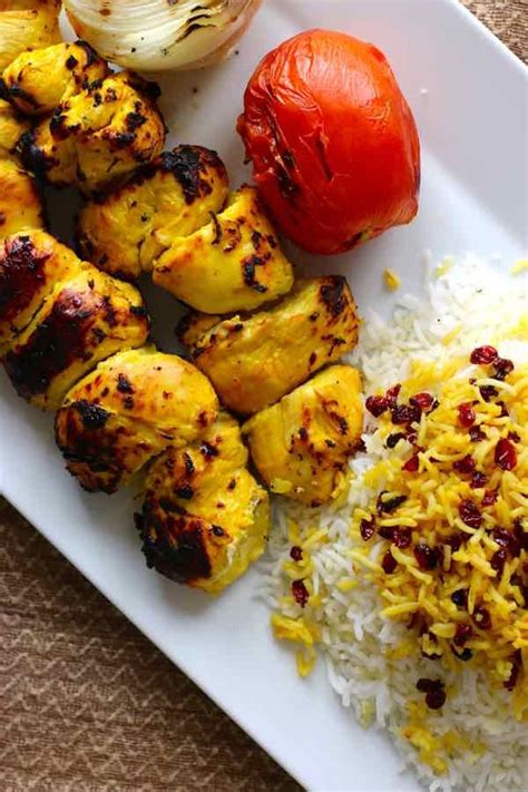 Perfect for lunch, dinner and parties. Joojeh Kabob - Traditional Persian Recipe | 196 flavors in 2020 | Chicken kabob recipes, Persian ...